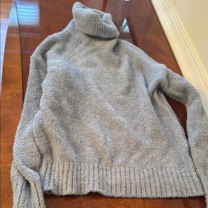 Pink Republic Women’s Blue Turtleneck Sweater